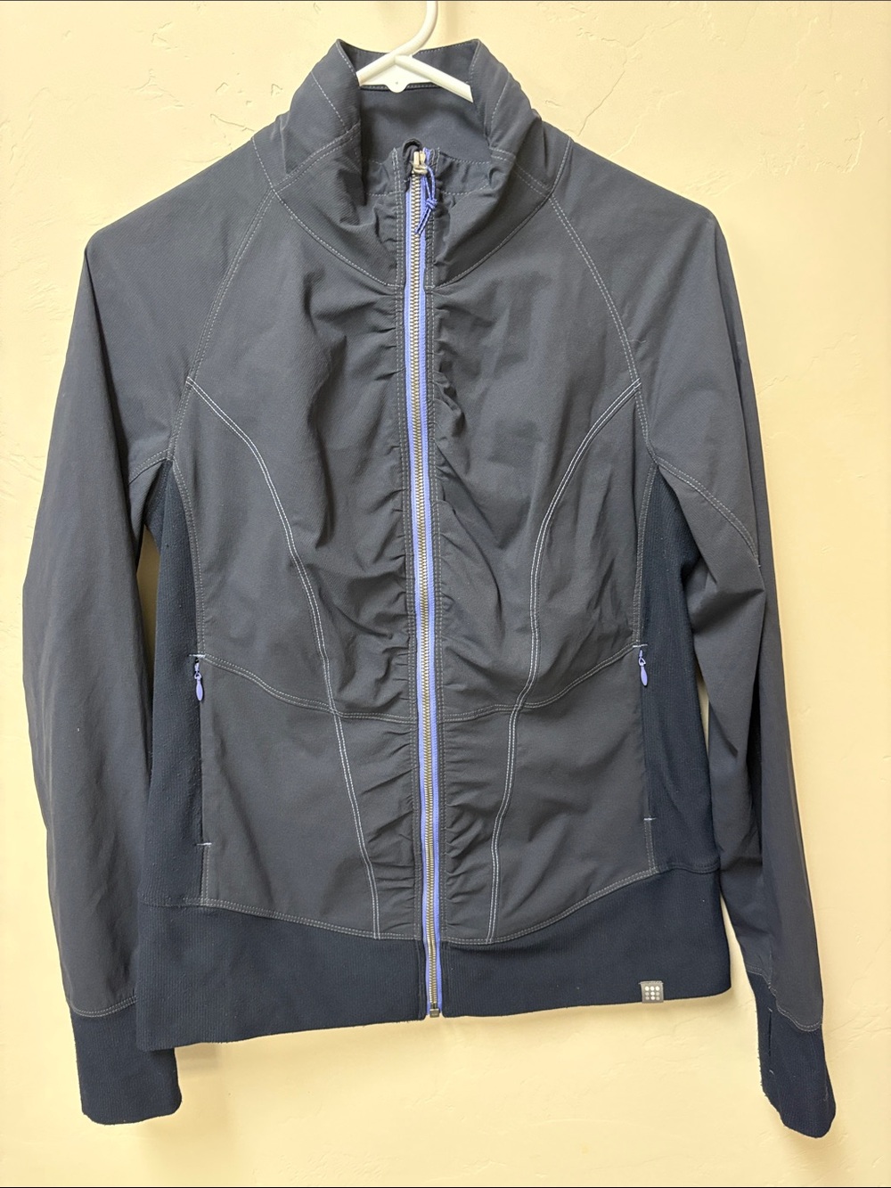 Title nine navy track jacket. Medium